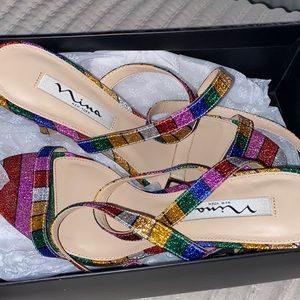 Vina New York Rainbow ML JoJo short heels